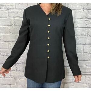 Vintage CCF Classic Style Blazer with Gold Buttons